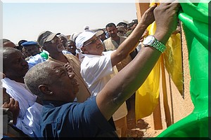 Le directeur général de l'Agence Tadamoun inaugure un centre de santé à Boubacar Ben Amer