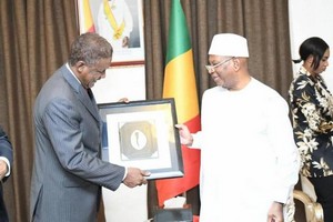 Mali : L’ambassadeur de la République de Mauritanie fait ses adieux