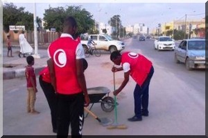 Nettoyage de la ville de Nouakchott