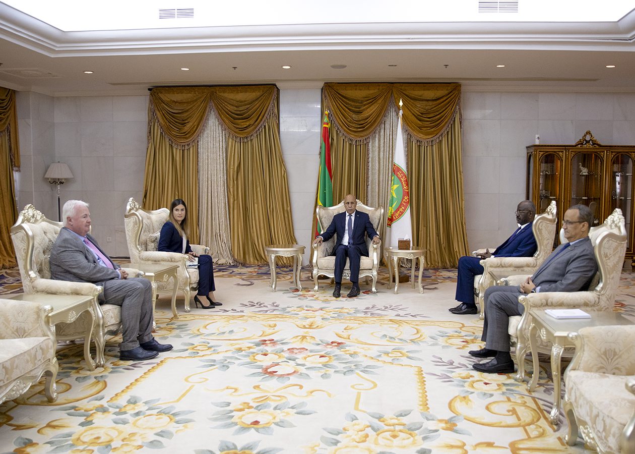 Le Président de la République reçoit l’envoyée spéciale du Royaume Uni pour le Sahel