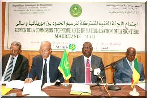 Réunion de la commission technique du tracé des frontières mauritano - maliennes 