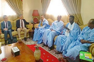 Présidentielle 2019 : Le candidat Ould Boubacar rencontre les ambassadeurs de l'Union Européenne
