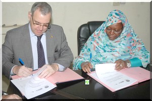 Signature d'un protocole de gestion du projet Campagne nationale pour en finir avec les MGF/E