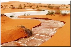 Traces de pluie dans trois wilayas
