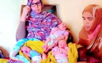 Mauritanie : une ataroise donne naissance à des triplés bien portant