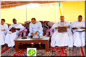  Le Président de la République préside une réunion des cadres de la wilaya du Guidimakha 
