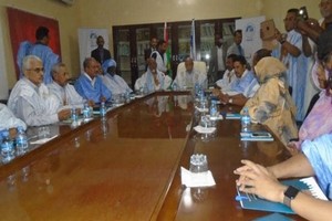 Politique: Des échos de la réunion entre Ould Ghazwani et les présidents des partis qui le soutiennent