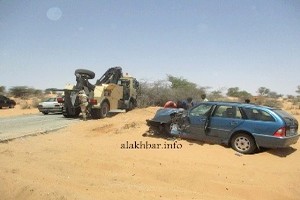 Accidents de route : Un mort et des blessés graves au PK 260 de Nouakchott