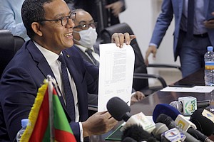 Cérémonie de signature de l'accord entre l’Etat Mauritanien et la société Kinross |Photoreportage|