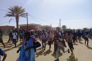 Tidjikja : Violente manifestation contre la nouvelle tarification des actes médicaux et chirurgicaux [En Images]