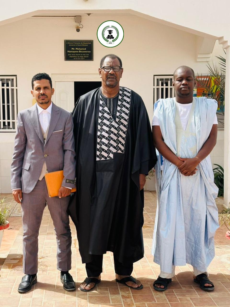 COMMUNIQUÉ DE PRESSE | L'AEFM rencontre Ali Fall, Président de l’Alliance Française de Mauritanie