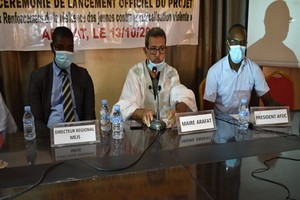 Le maire d’Arafat supervise le lancement du projet
