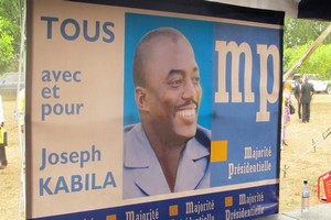 Kinshasa: les autorités urbaines demandent le retrait des affiches pro-Kabila