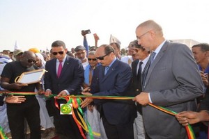 Mauritanie : 65 millions d’ouguiyas NUM pour l’électrification du canal d’irrigation d’Aftout Sahli