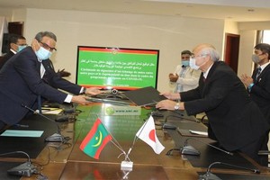 Mauritanie : Signature d'un échange de notes entre la Mauritanie et le Japon