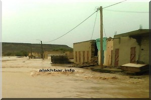 Inondations à Ehl Aine Taï: des familles sans-abri