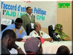 L’AJD/MR signe son pacte d’entrée dans la majorité - [Reportage Photos]