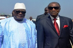 Crise au Mali : Alpha Condé réaffirme son total soutien à IBK