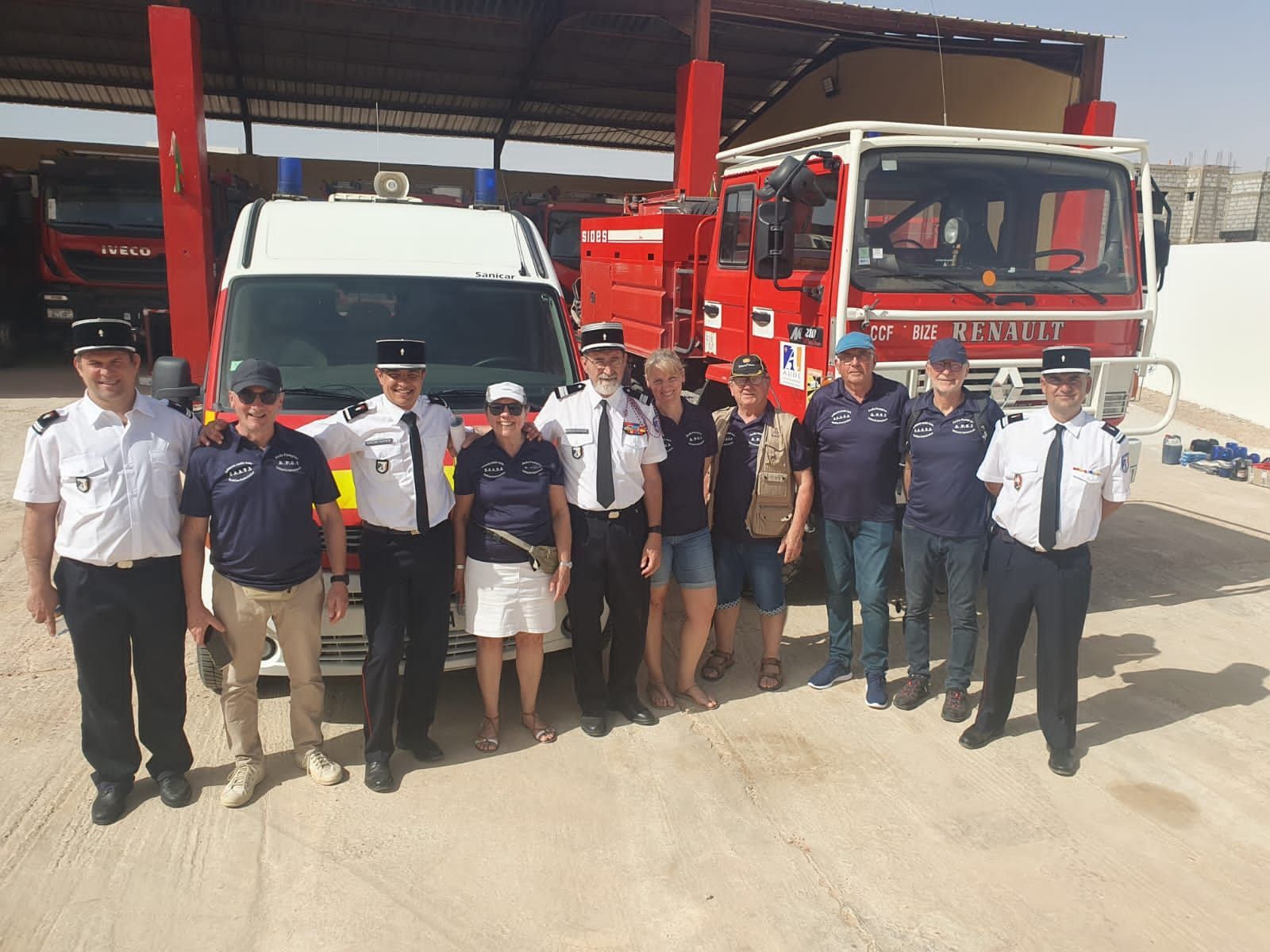 Deux associations convoient des véhicules de secours en Mauritanie