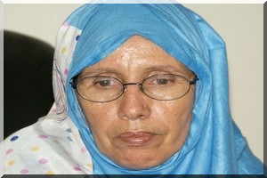 ​Aminetou mint Moctar, présidente de l’Association des femmes chefs de famille (AFCF), candidate au prix Nobel de la Paix :
