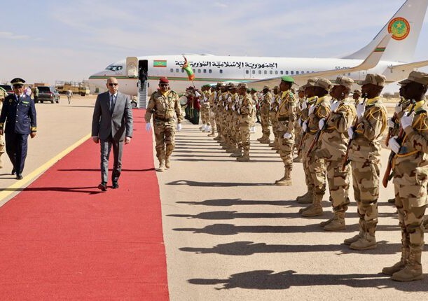 Le Président de la République arrive à Kiffa pour inaugurer des projets de développement