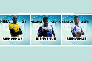 Mercato : Asac Concorde se renforce avec 3 attaquants internationaux