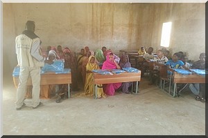 Education : distribution de kits scolaires dans l'Assaba par l'ONG Assistance-Education (AED)  [PhotoReportage]