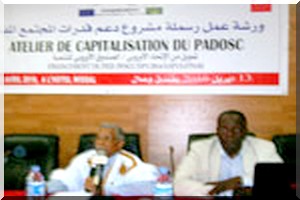 Le RPC organise un atelier de capitalisation du projet PADOSC   