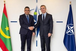 Notre représentant permanent auprès de l'OTAN présente ses lettres de Créance au Secrétaire Général de l’OTAN