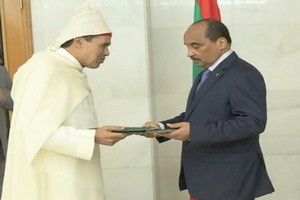 Témoin d'un réchauffement avec la Mauritanie, Hamid Chabar rencontre le président Ould Abdelaziz