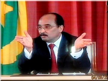 ' Ici', ce n'est pas ' une dictature ', a souligné le Président de la République (AFP). 