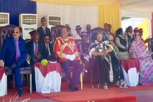 Le Président de la République assiste à la cérémonie de célébration du 51eme anniversaire de Sa Majesté le Roi Mswati III