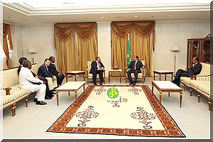 Communiqué de press / Réparations liées à l'esclavage : le CRAN reçu par le président de la Mauritanie