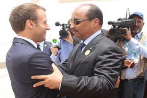Le Président de la République française entame une visite officielle en Mauritanie