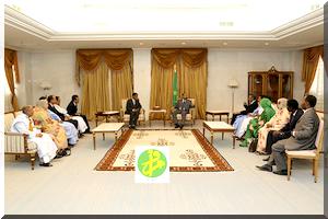 Le Président de la République reçoit le nouveau bureau exécutif élu du SJM