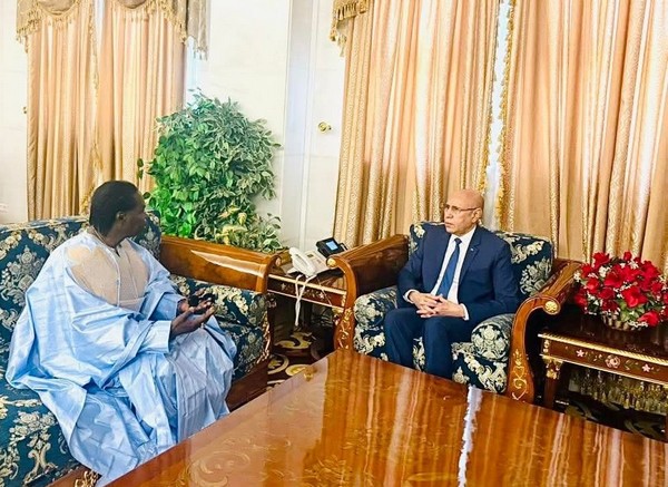 Mauritanie : Baaba Maal reçu par Ghazouani 
