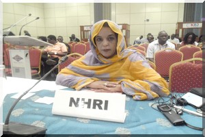 Déclaration orale de Mme Irabiha Abdel Wedoud, présidente de la CNDH Mauritanie devant la 56 ème session ordinaire de la CADHP à Banjul