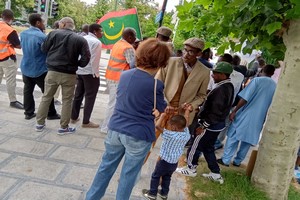 A Bruxelles, des mauritaniens manifestent contre le