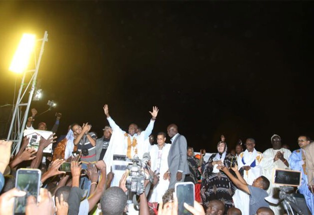Présidentielle 2024 : Le candidat Biram Dah Abeid préside un meeting électoral à Sebkha, Nouakchott Ouest