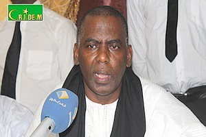 Lettre de Biram Dah Abeid aux dirigeants de l'opposition mauritanienne