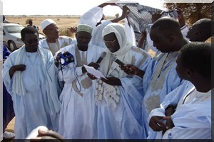 Boghé : à Boghé –Escale Thierno Saidou Nourou Tall a dirigé  la prière  d’Aid El Fitr 