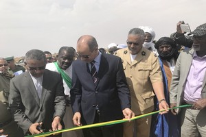 Photos|Brakna: Inauguration d’un centre de santé à Bolo Doggo par le Directeur Général de TADAMOUN