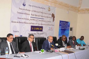 Lancement à Nouakchott du Forum sur la participation des ONG à la CADHP