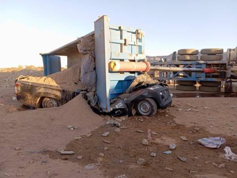 Zouératt : trois personnes tuées dans un accident