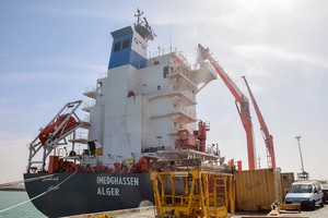 Arrivée à Nouakchott du premier navire de la nouvelle ligne maritime entre l’Algérie et la Mauritanie