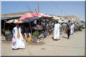 Patrouilles et surveillances de nuit au marché central de Nouadhibou