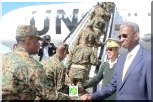 Le premier contingent mauritanien de l'ONU commence son mandat en RCA