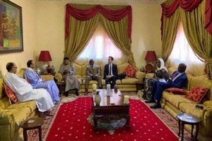 Le représentant spécial des Nations Unies rencontre le candidat Ould Boubacar