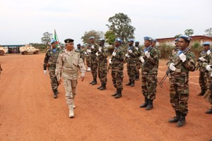 Mauritanie : le chef d’état-major général adjoint des armées en Centrafrique