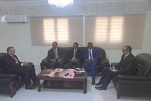 Séance de travail du président de la CNDH avec les procureurs de la République des Wilayas de Nouakchott